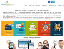 Tablet Screenshot of jeremiahtechnologies.com